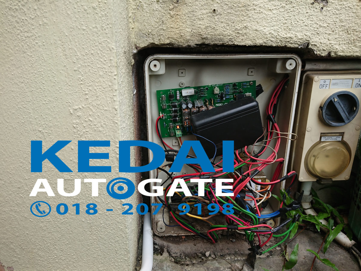 We Replace Faulty Automatic Gate Control System In Cheras Auto Gate