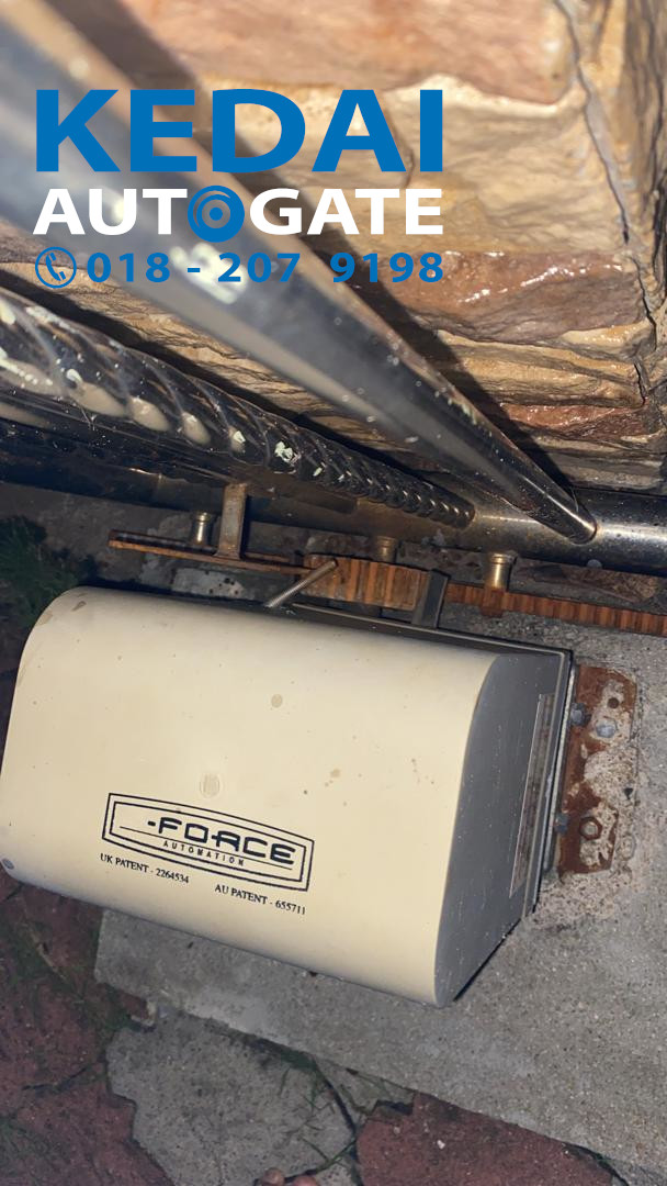 Your Sliding Autogate Open Motor Cannot Open? Better Call Kedai
