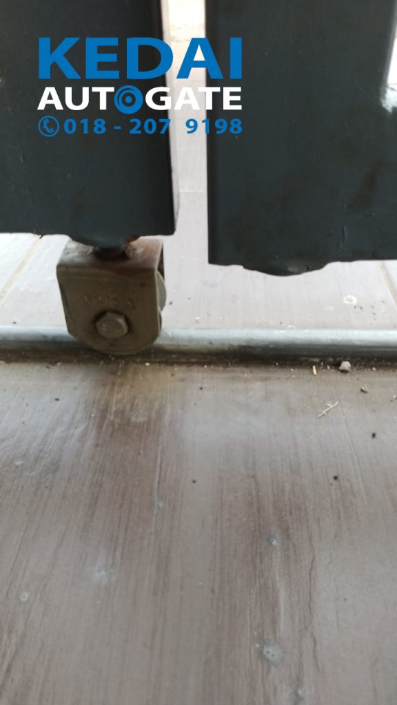 Install Auto Gate Wheel Klang