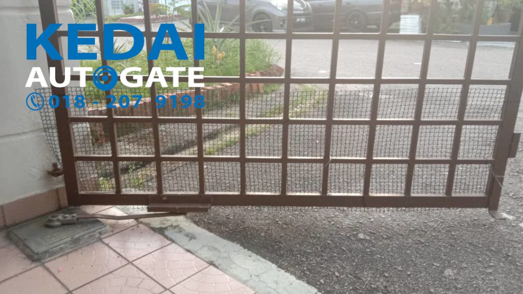 Swing Autogate Installation Bukit Jelutong