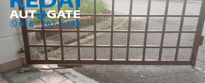 Swing Autogate Installation Bukit Jelutong