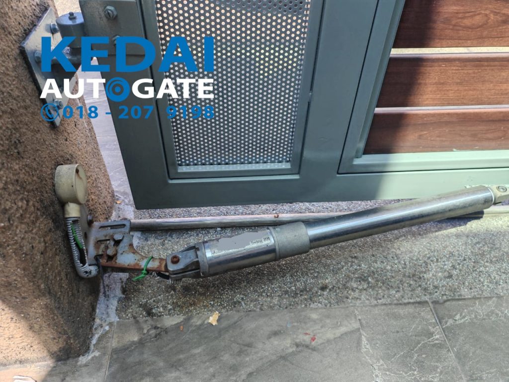 Stainless Steel Arm Autogate Repair Jalan Kebun