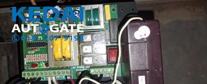 Sliding Autogate Control Panel Kepong